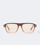Brunello Cucinelli Rectangular sunglasses