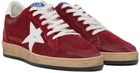 Golden Goose Red Ball Star Low-Top Sneakers