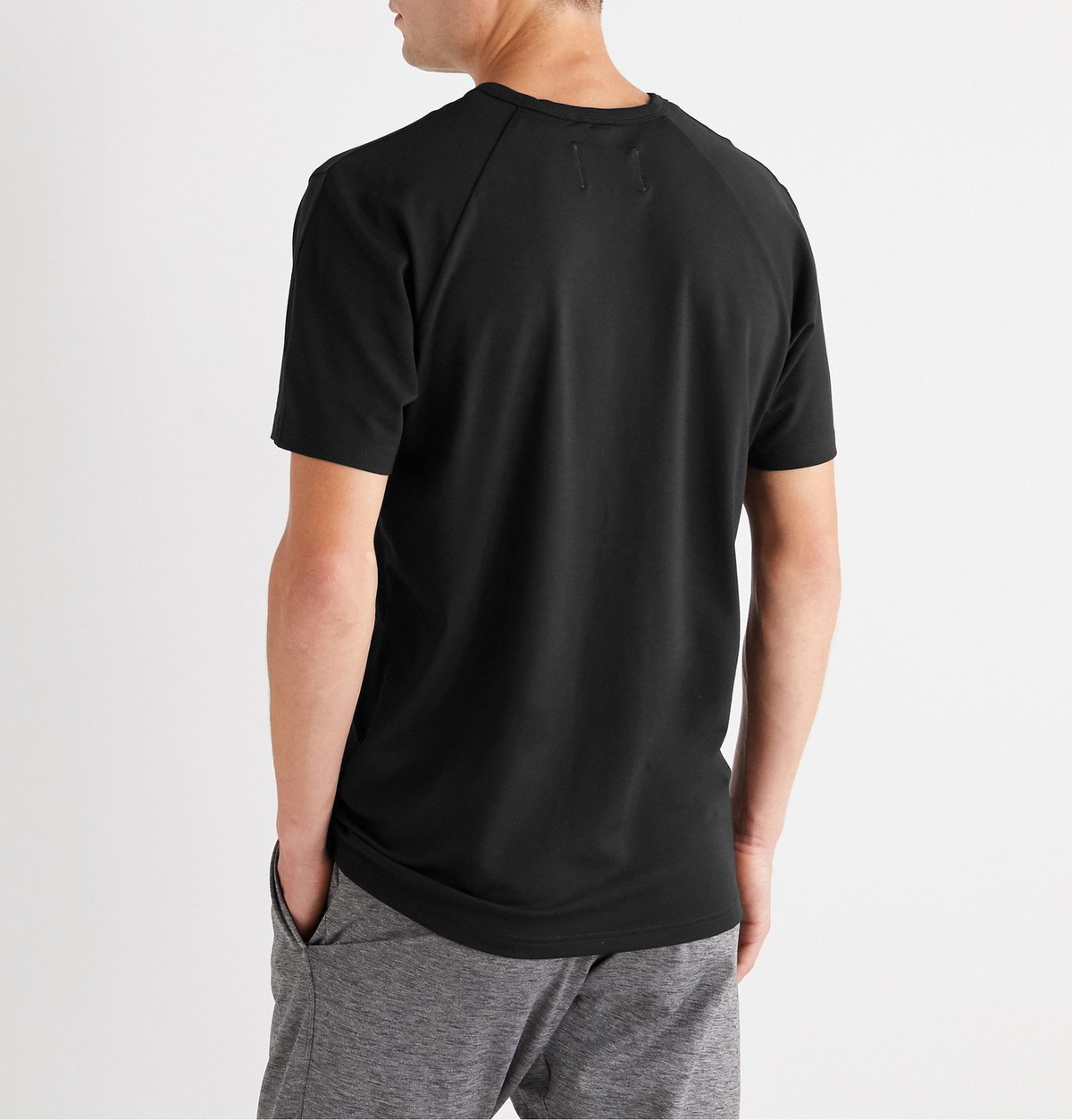 Reigning Champ - Polartec Delta Piqué T-Shirt - Black Reigning Champ