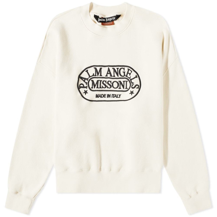 Photo: Palm Angels X Missoni Heritage Logo Crew Sweat