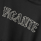 END. x PICANTE Headline Chain Stitch Hoodie in Black