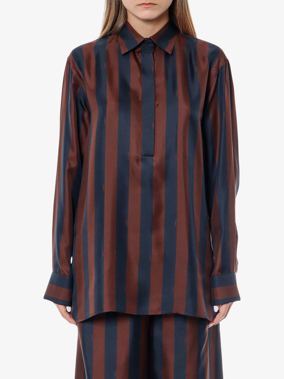 Fendi Bordeaux Cotton Shirt main image 1