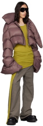 Rick Owens Purple Babel Mountain Down Jacket