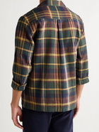 DE BONNE FACTURE - Camp-Collar Checked Cotton Shirt - Multi