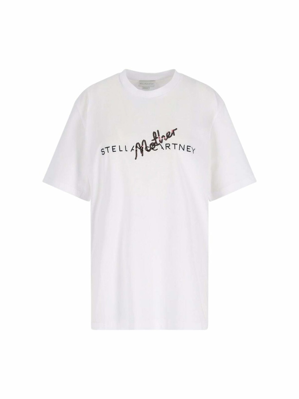 Photo: Stella McCartney Sequin Logo T-shirt