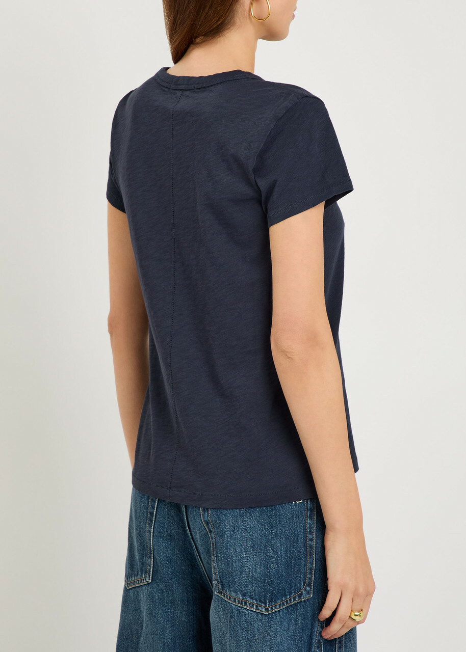 Rag & Bone The Slub Cotton T-shirt Navy