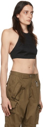 Reese Cooper Black Cotton Tank Top