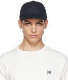 Maison Kitsuné Navy Tricolor Fox Cap