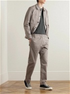 James Perse - Garment-Dyed Slub Cotton-Jersey T-Shirt - Gray