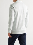 Orlebar Brown - Fitzgerald Slub Cotton-Jersey Polo Shirt - Neutrals