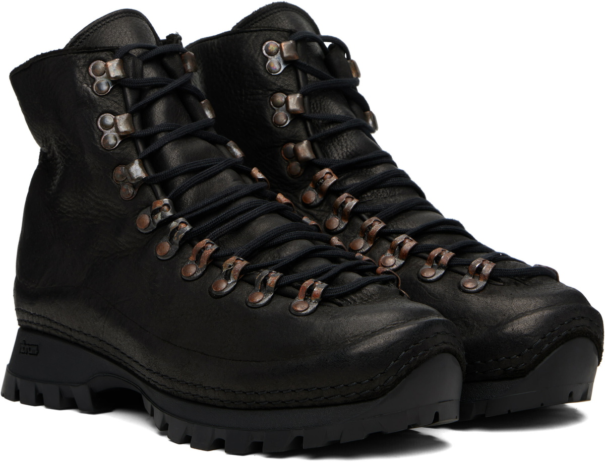 Guidi Black Hiking Boots