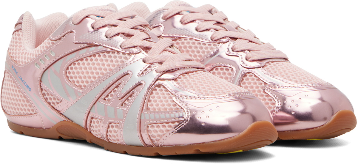 Marc Jacobs Pink 'The Metallic 72 Spring' Sneakers