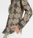 Etro Paisley cotton-blend shirt