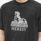 Heresy Men's Godhead T-Shirt in Washed Black
