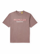 Moncler Genius - Salehe Bembury Logo-Print Cotton-Jersey T-Shirt - Pink