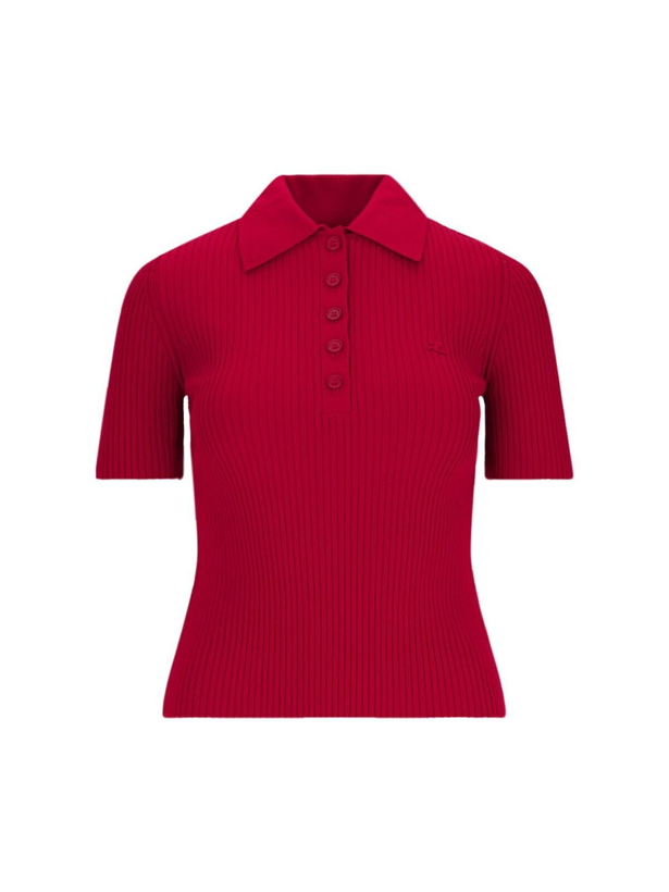 Photo: Courrèges Knitted Polo Shirt