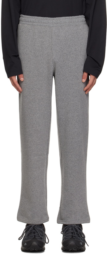 Photo: The North Face Gray Embroidered Sweatpants