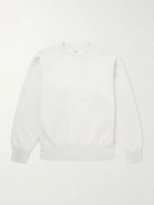 A.PRESSE - Cotton-Jersey Sweatshirt - Gray