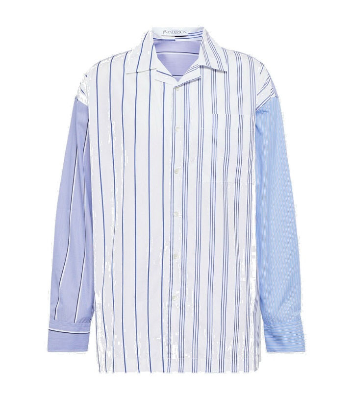 Photo: JW Anderson - Striped cotton-blend shirt