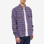 Billionaire Boys Club Men's Check Overshirt in Blue