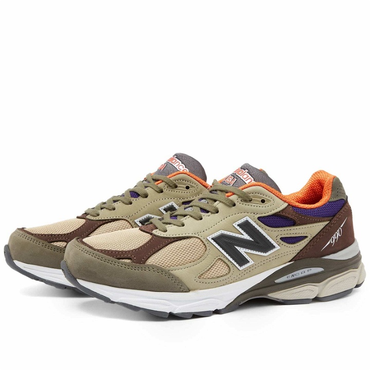 Photo: New Balance M990BT3 - Made in USA Sneakers in Brown