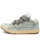 Lanvin Men's Curb Sneakers in Pale Blue