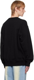 AMBUSH Black Cotton Sweatshirt
