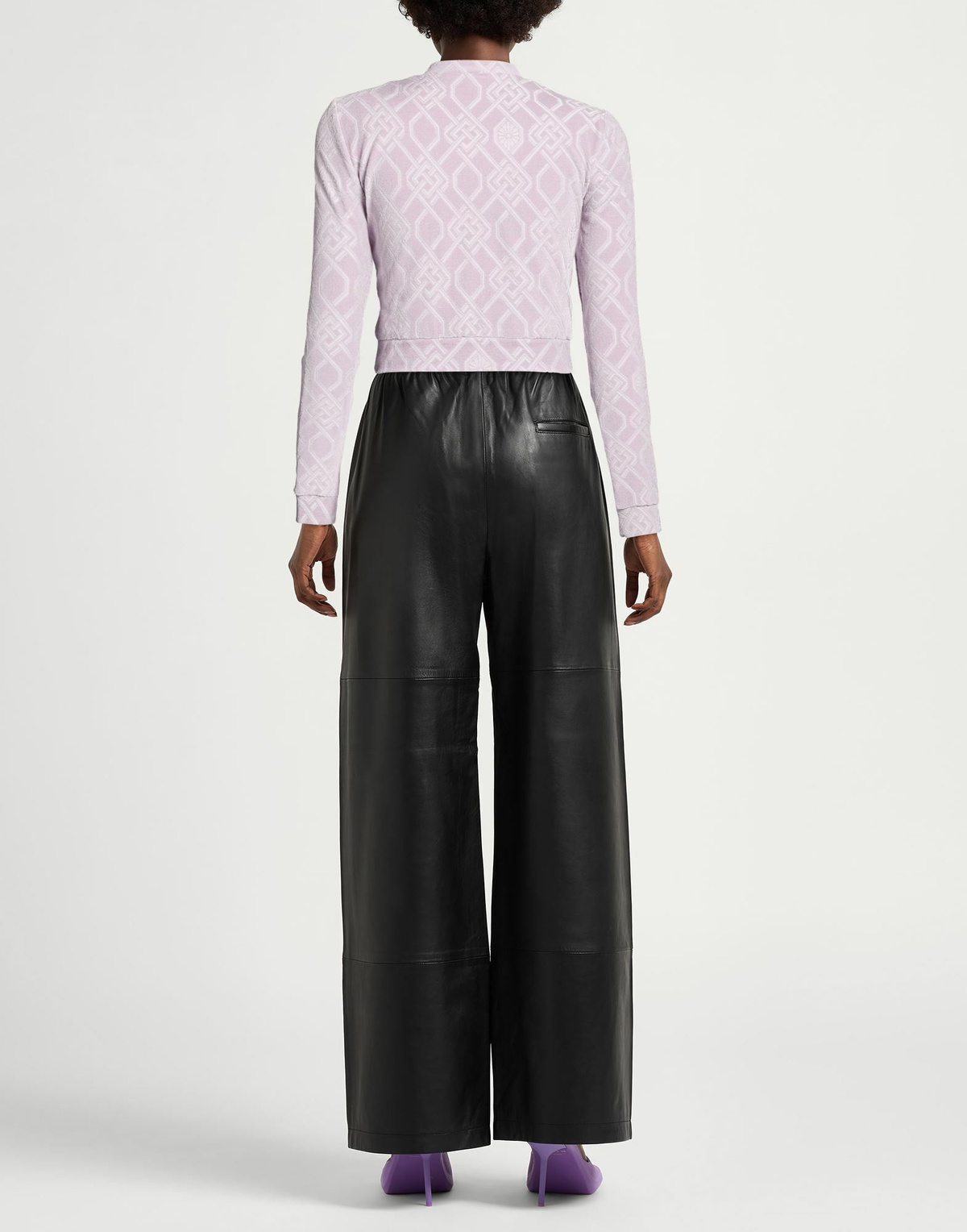 Koché Womens Sweatshirt Lilac