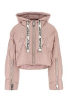 Khrisjoy Pastel Pink Nylon Down Jacket