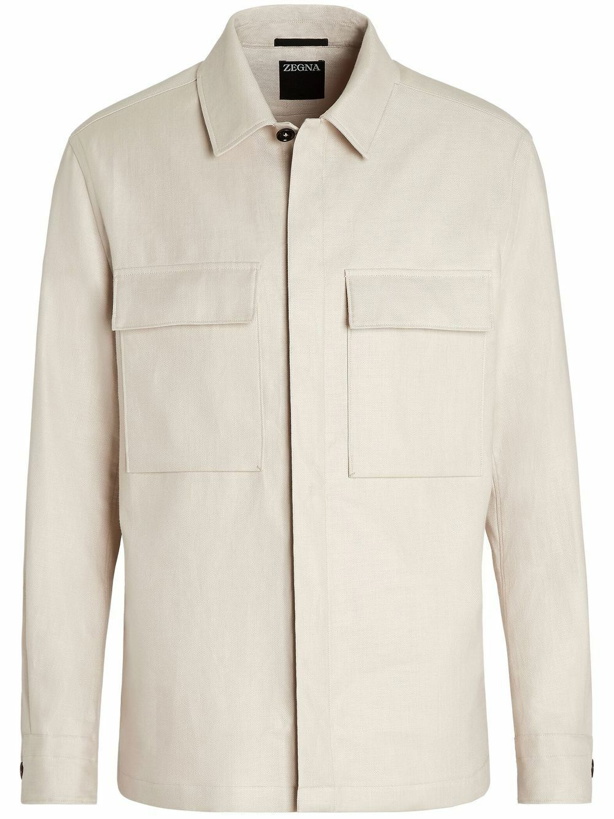 Photo: ZEGNA - Shirt With Chest Flap