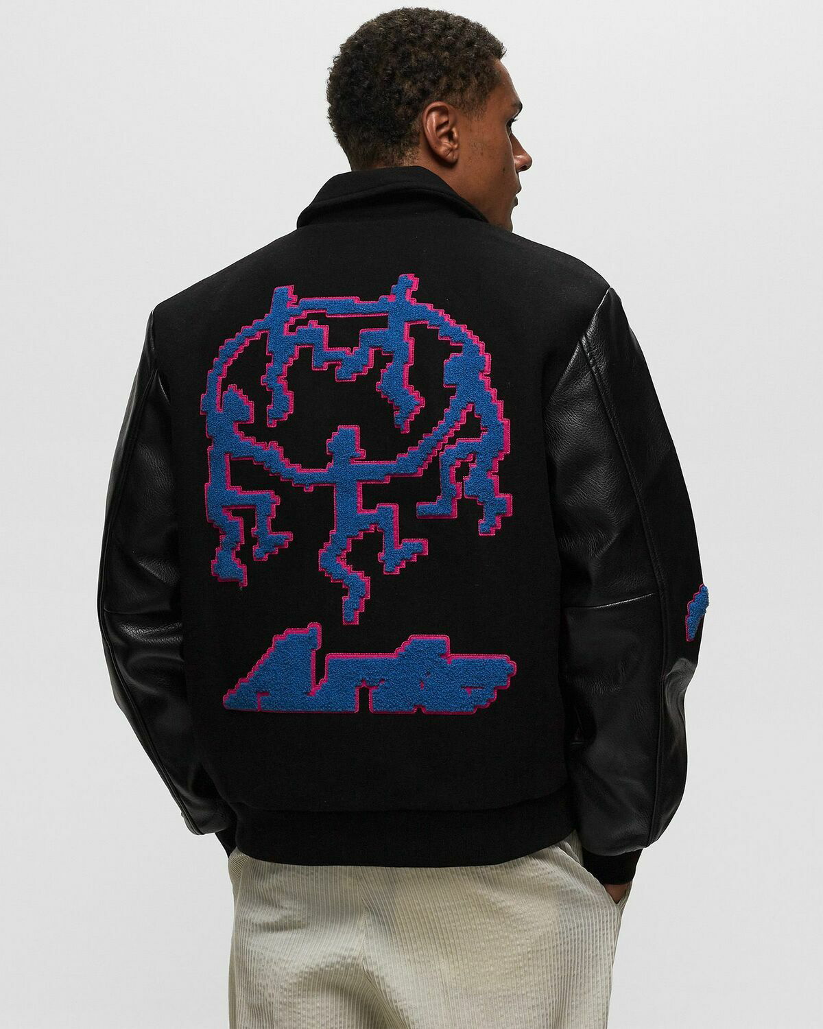ジャケット・アウター Arte Antwerp varsity jacket Arte Antwerp Varsity Jacket Black Bomber Jackets Arte Antwerp