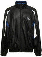 BALENCIAGA - Leather Track Jacket