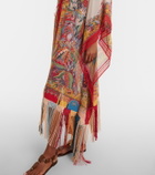 Etro Paisley fringed kaftan