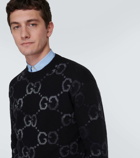 Gucci GG intarsia wool-blend sweater