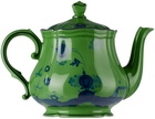 Ginori 1735 Green Oriente Italiano Teapot
