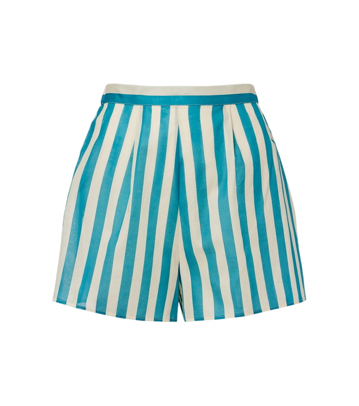 Photo: Eres Twins striped cotton voile shorts