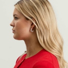 Simuero Women's Gamba Earrings in Silver 