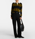 Proenza Schouler Corinna striped cotton polo shirt