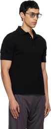 Courrèges Black Signature Polo