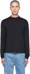 Stockholm (Surfboard) Club Black Print Long Sleeve T-Shirt