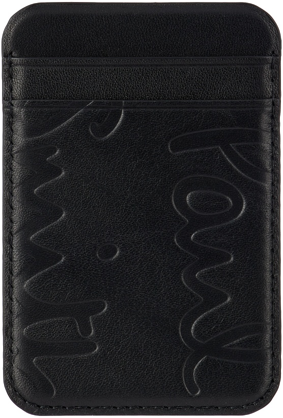 Photo: Paul Smith Black Native Union Edition Leather MagSafe Cardholder