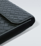 Bottega Veneta Intrecciato leather pouch