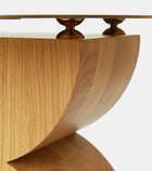 Cassina Constantin Low oak side table by Studio Simon