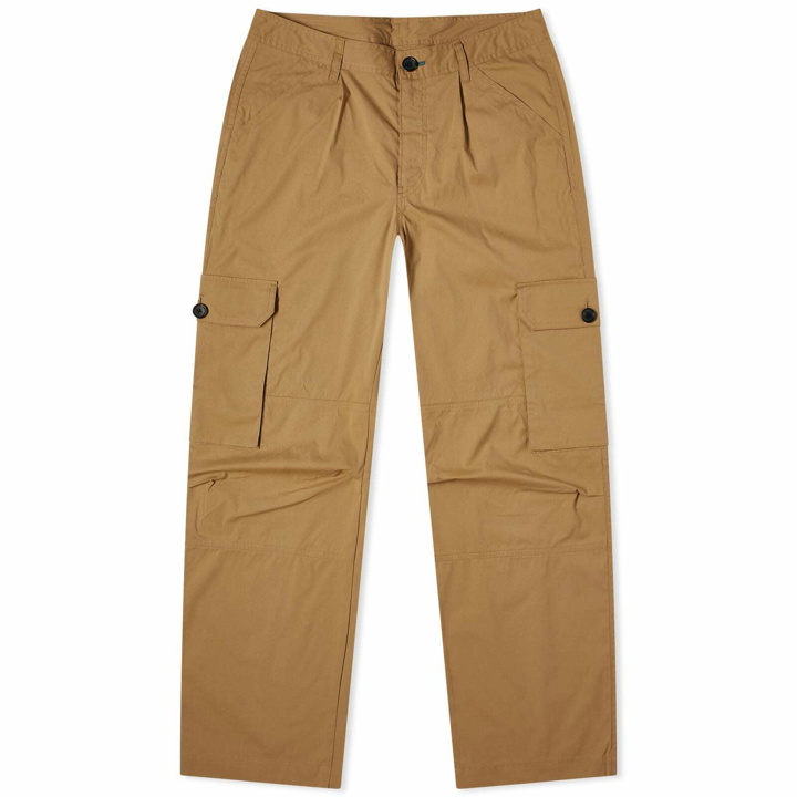 Photo: Paul Smith Men's Loose Fit Cargo Trousers in Brown