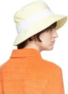 SJYP Yellow Terrycloth Bucket Hat