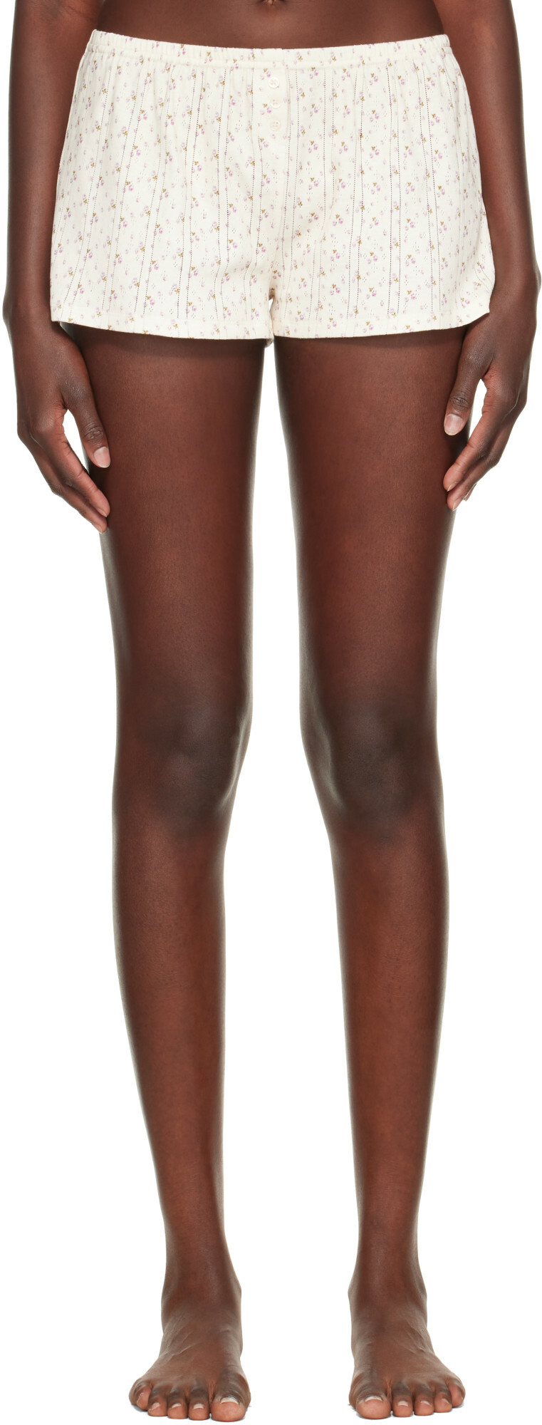 Cou Cou Off-White 'The Short' Shorts
