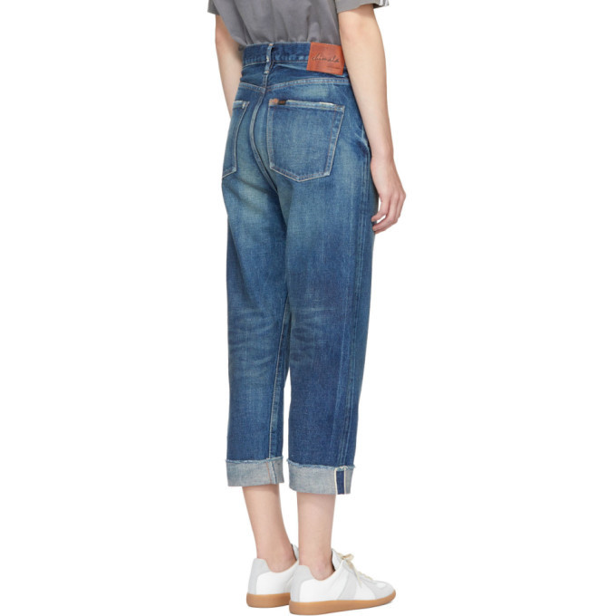 Chimala Indigo Selvedge Wide Tapered Cut Jeans