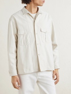 Kaptain Sunshine - Military Cotton-Twill Overshirt - Neutrals
