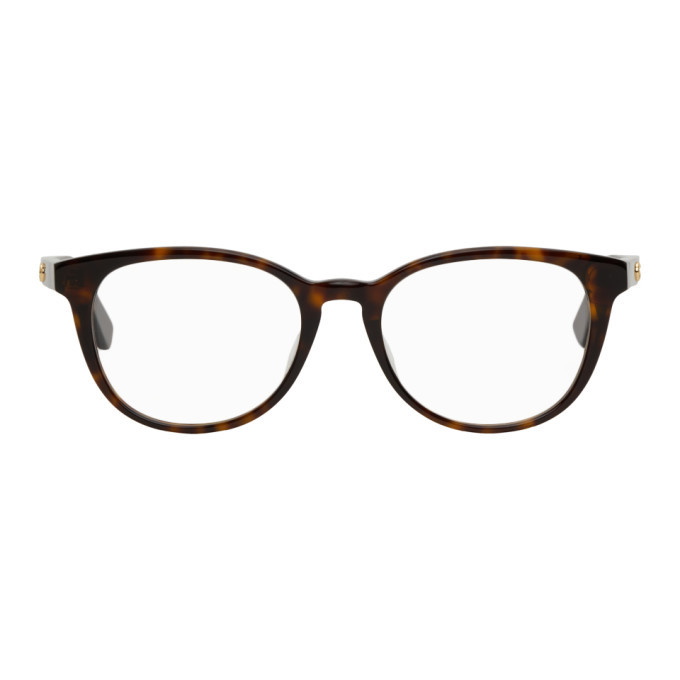 Photo: Gucci Tortoiseshell Rectangular Glasses