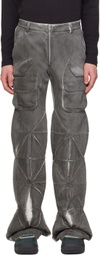Uncertain Factor Gray Dustman Particle Storm Cargo Pants